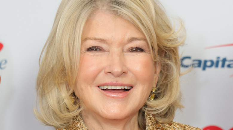 Martha Stewart smiling