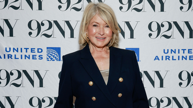 Martha Stewart at Fashion Icons with Fern Mallis at 92NY in 2023