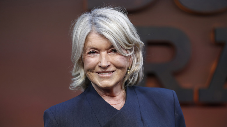Martha Stewart smiling at an event.