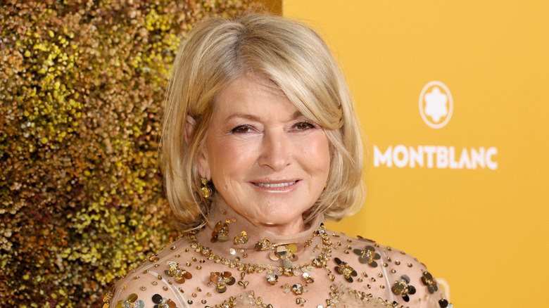 Martha Stewart at awards ceremony