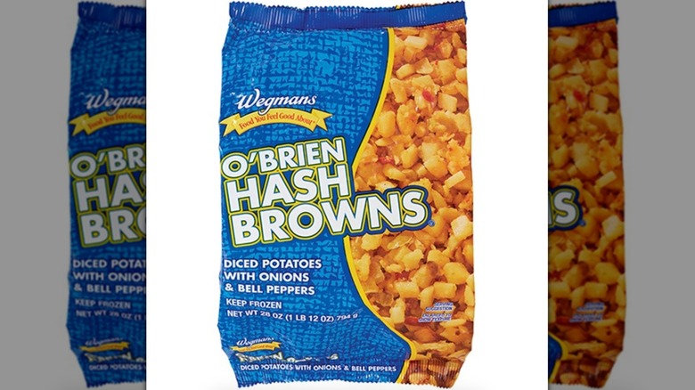 Frozen bag of Wegmans O'Brien Hash Browns
