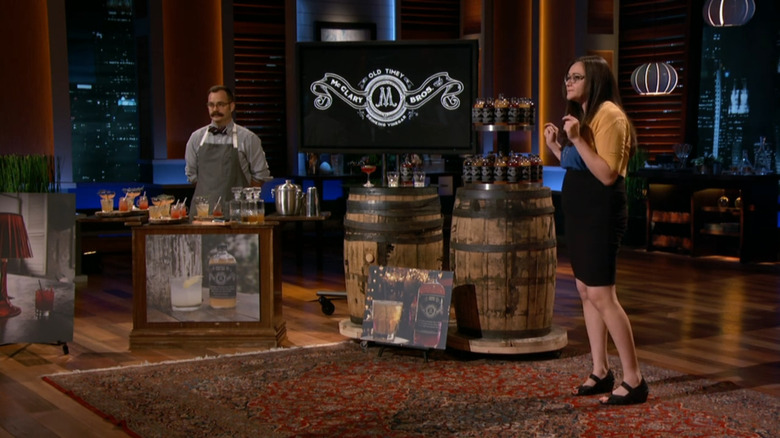 McClary Bros display on Shark Tank