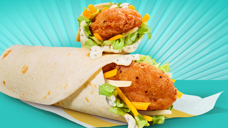 McDonald's snack wrap