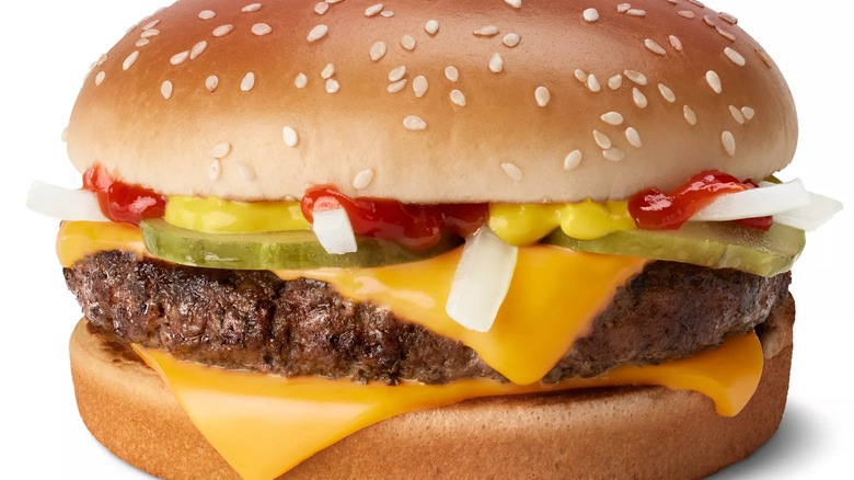 McDonald's Quarter Pounder with Cheese.