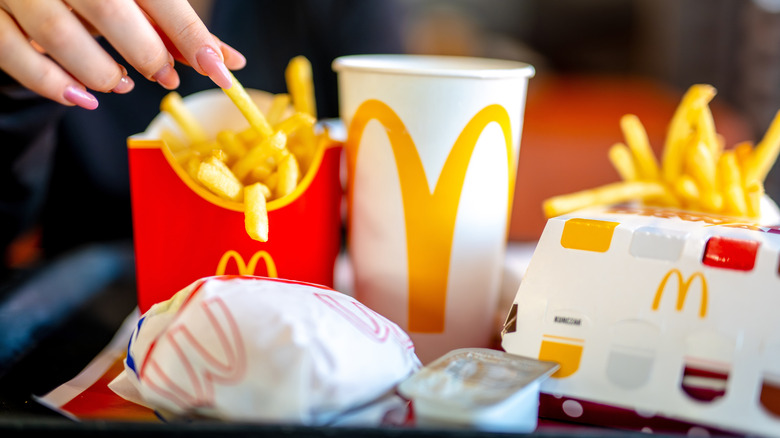 A McDonald's meal.
