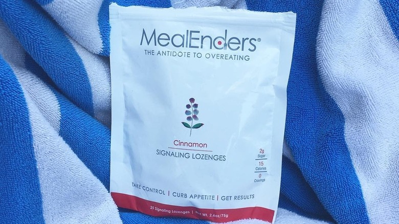 MealEnders cinnamon signaling lozenges