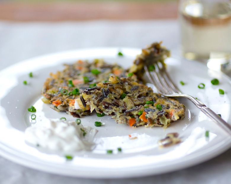 Meatless Monday: Wild Rice Pancakes Recipe