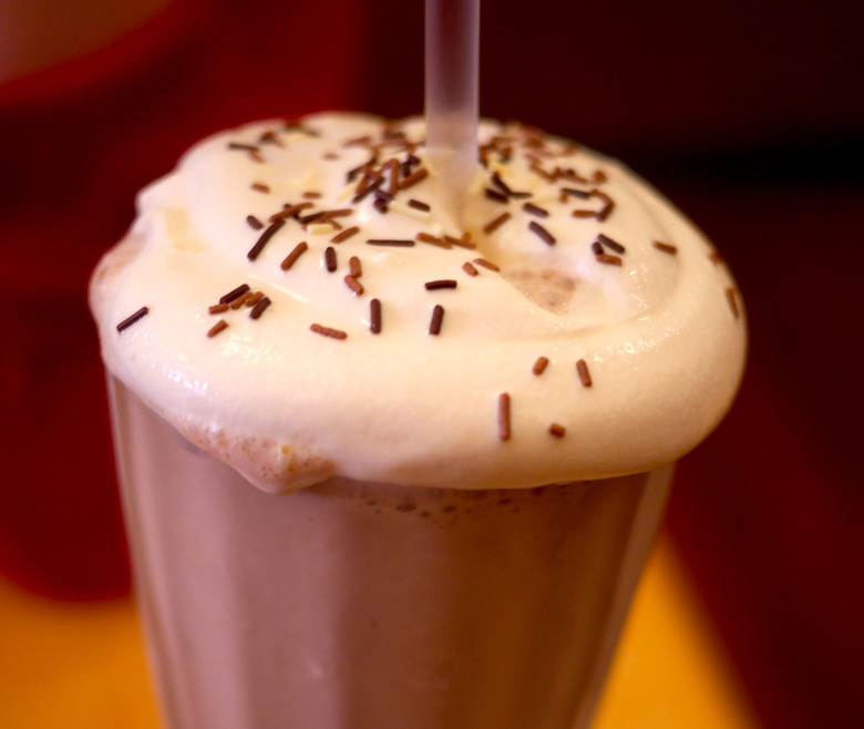 Mexican Chocolate Shake With Chipotle