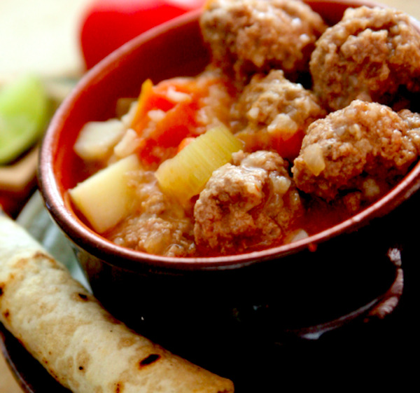 Mexican Meatball Soup Recipe