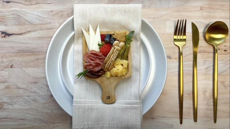 mini charcuterie board