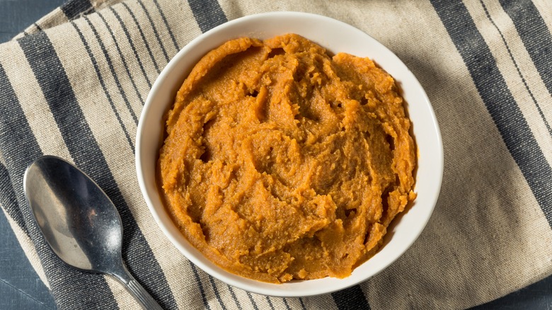 Miso paste in a bowl