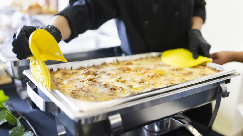lasagna in bain marie