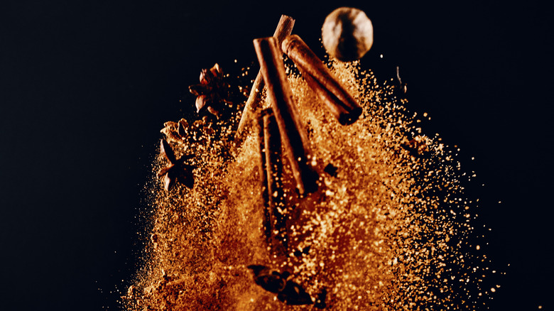 cinnamon and nutmeg