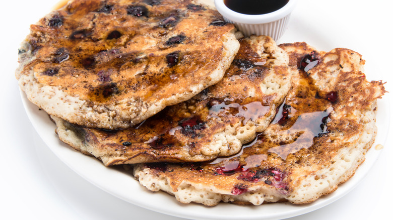 blueberry pancakes