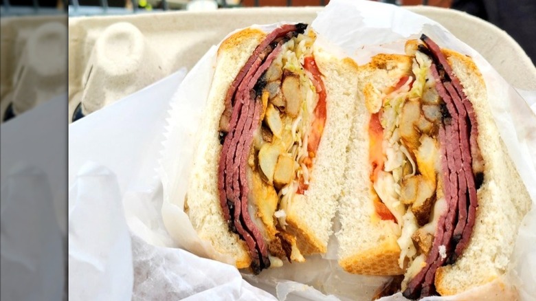 Primanti Bros. sandwich at PNC Park