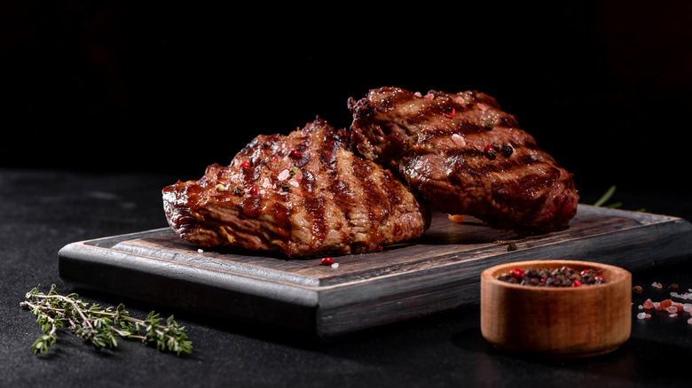 grilled tenderloin steaks