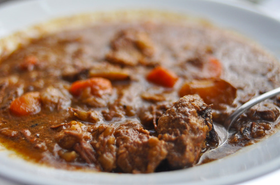 You'll want this filling stew after a day of hunting.