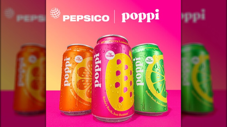 Promotional image from PepsiCo after its Poppi acquisition