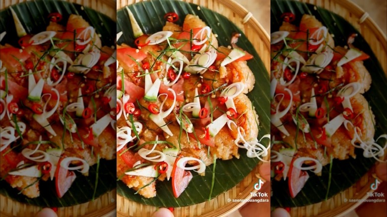 Lao sticky rice board