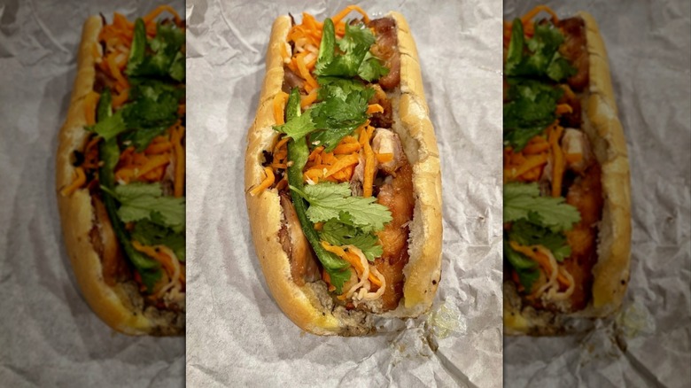 Bánh Mì sold at Quốc Bảo Bakery.