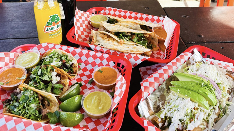 Tacos sold at Mami Coco in Dallas.