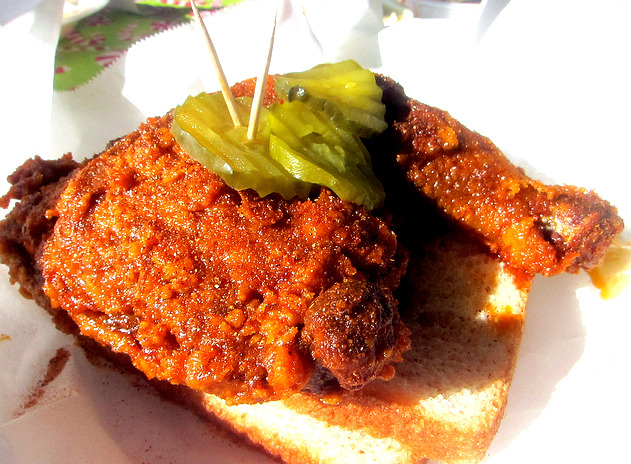 Nashville: Prince's Hot Chicken Sandwich