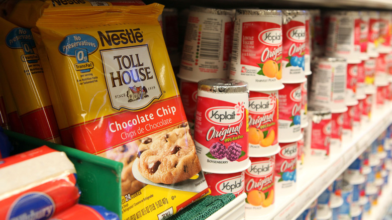 Package of Nestlé cookie dough