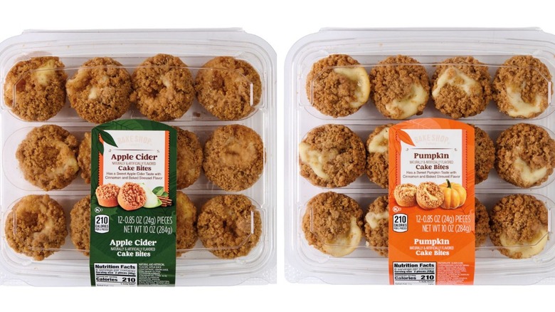 Bake Shop's Coffee Cake Bites in Pumpkin and Apple Cider