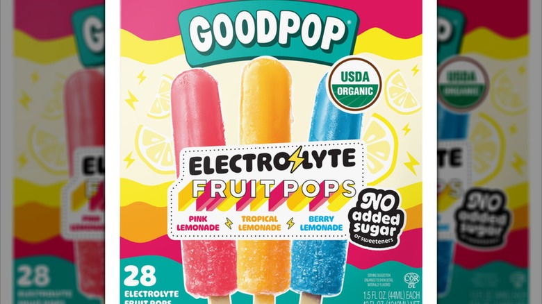 GoodPop's lemonade multi-pack of popsicles.