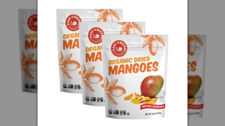 Made in Nature Organic Dried Mangoes.