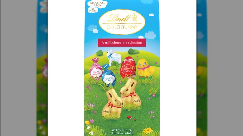 An image of the Lindor Easter Share Milk Chocolate Variety Pack.