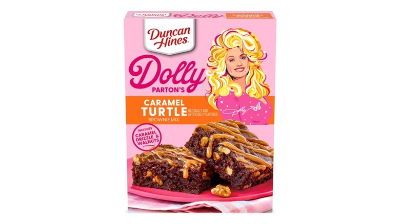 Duncan Hines Brownie Mix, Caramel Turtle Flavored