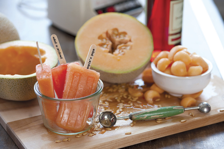 Cantaloupe & Campari Ice Pops Recipe