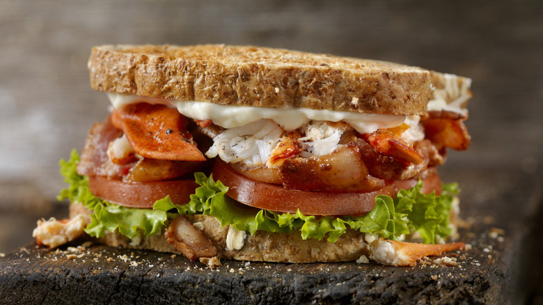A lobster BLT.