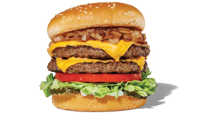 Habit's Double Char with Cheese.