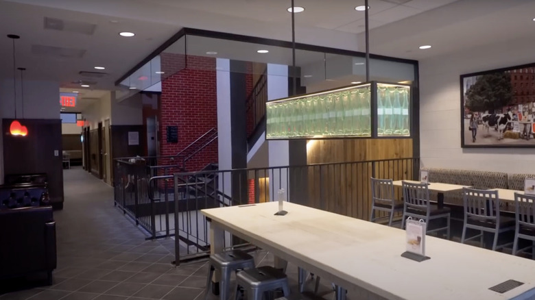Interior of Chick-fil-A in Financial District