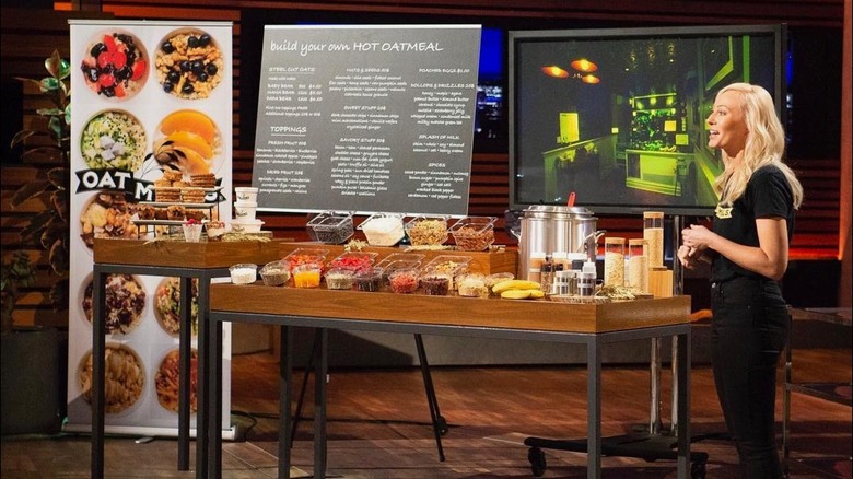 OatMeals founder Sam Stephens appears on "Shark Tank"