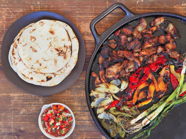 Oaxacan Grilled Pork Fajitas Recipe