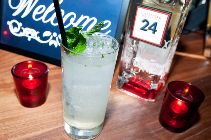 Celebrate warm weather with the Oceanside Fizz.