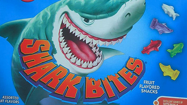 shark bites candy package