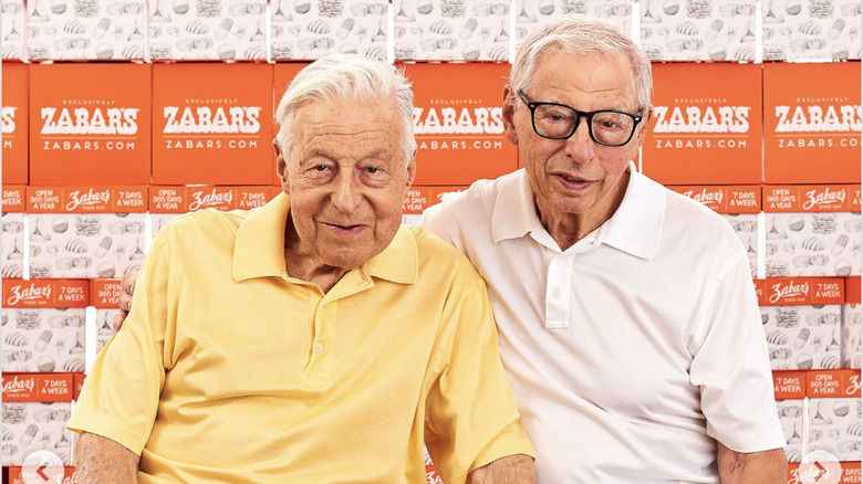 Saul Zabar and Stanley Zabar