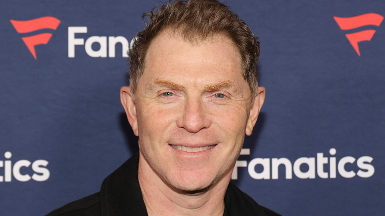 Bobby Flay on Fanatics red carpet