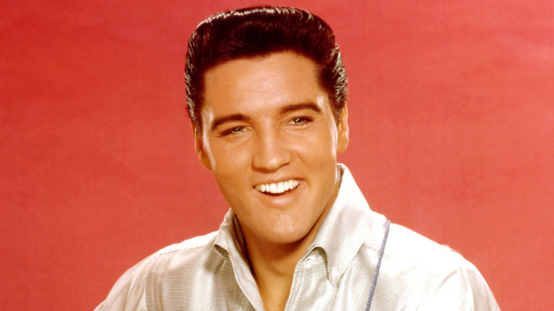 Evlis Presley smiling