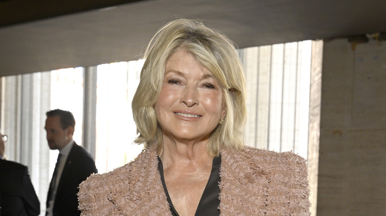Martha Stewart smiling at an event