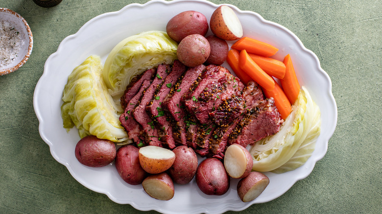corned beef boil dinner