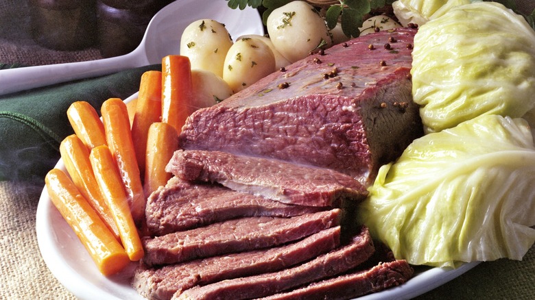 Irish boiled dinner