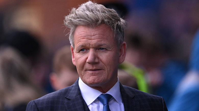 Gordon Ramsay in a suit