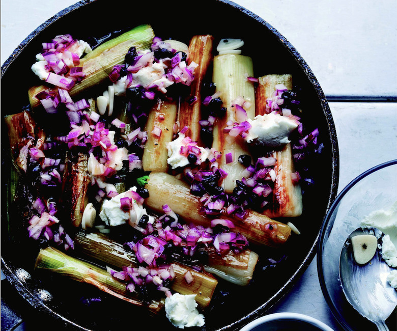 Ottolenghi-Style: Sweet And Sour Leeks With Goat Curd Recipe