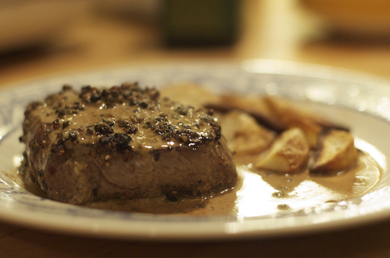 Our Steak Au Poivre Recipe