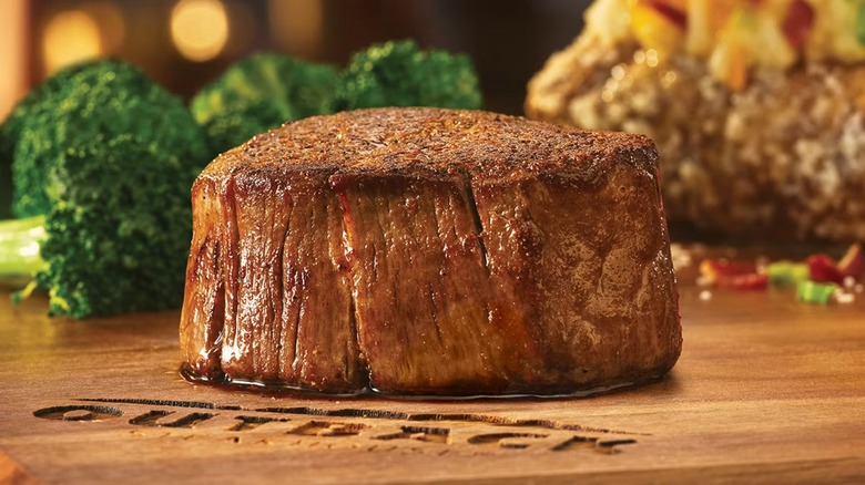 Filet mignon from Outback